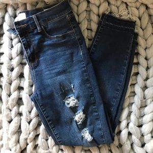 high waisted distressed pacsun jeans